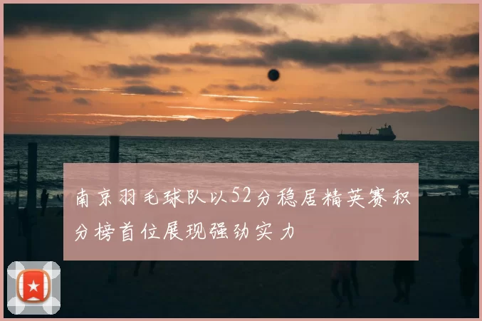 南京羽毛球队以52分稳居精英赛积分榜首位展现强劲实力